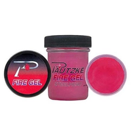 Pautzke Fire Gel Steelhead, 165Oz Jar PFGEL/STEEL